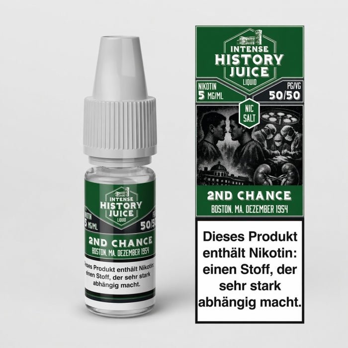 Second Chance Lychee Aloe Nikotinsalzliquid 10ml INTENSE HISTORY JUICE - Smokkie