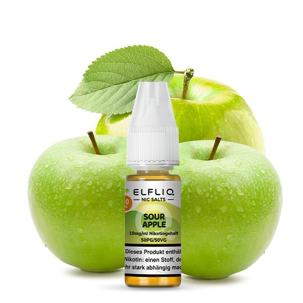 Sour Apple Nikotinsalzliquid - Elfliq (ELFBAR) - Smokkie | eine Marke der Smoke Smart GmbH