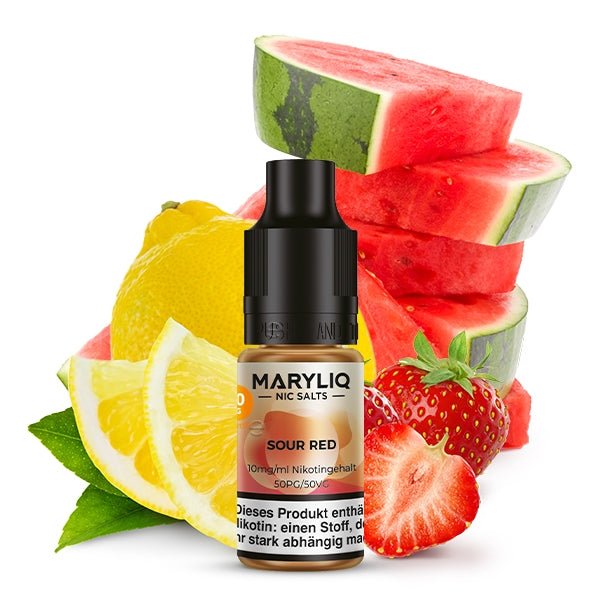 Sour Red Nikotinsalzliquid Maryliq Lost Mary - Smokkie