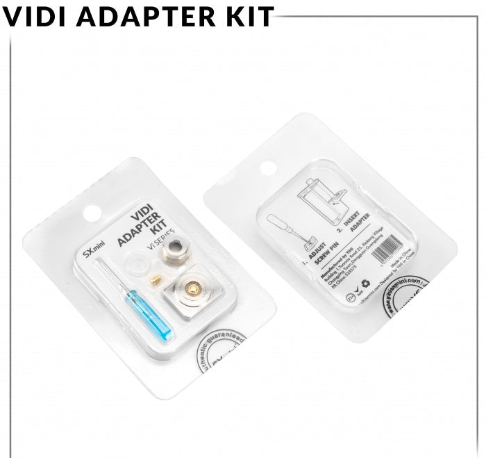 SXmini ViDi Adapter Kit YiHi - Smokkie | eine Marke der Smoke Smart GmbH