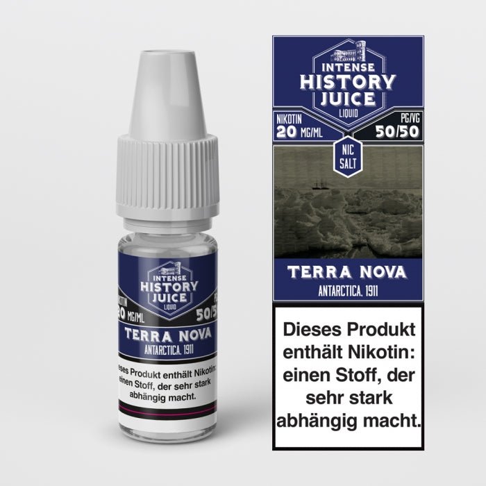 Terra Nova ZitroneEisbonbon Nikotinsalzliquid INTENSE HISTORY JUICE - Smokkie