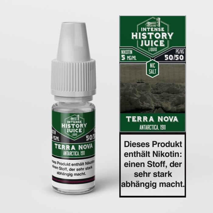 Terra Nova ZitroneEisbonbon Nikotinsalzliquid INTENSE HISTORY JUICE - Smokkie