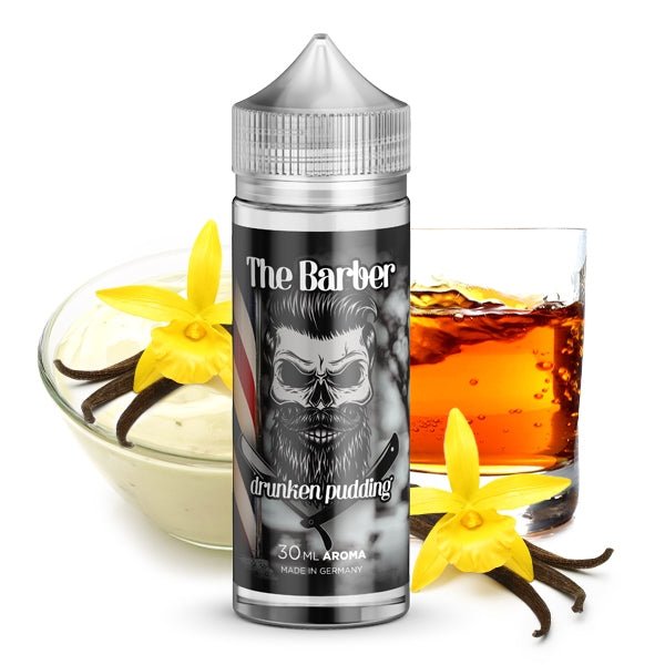 The Barber Drunken Pudding Longfill Aroma 10 ml Kapkas Flava - Smokkie | eine Marke der Smoke Smart GmbH