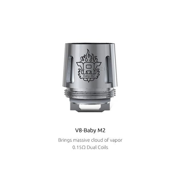SMOK V8 Baby Mesh Coil 0,15 Ohm Ersatz Verdampferkopf 5er Pack - Smokkie