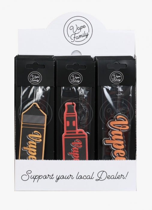 Vape Duftbaum B2B Box 45stk Inhalt Vape Family - Smokkie | eine Marke der Smoke Smart GmbH