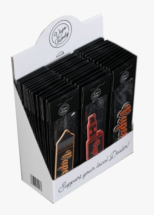 Vape Duftbaum B2B Box 45stk Inhalt Vape Family - Smokkie | eine Marke der Smoke Smart GmbH