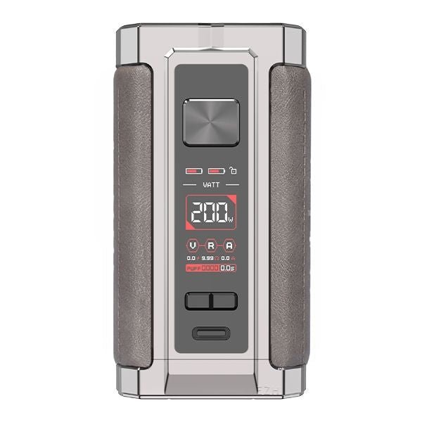 Aspire VRod 200 Mod Akkuträger Frontansicht mit TFT Display - Smokkie