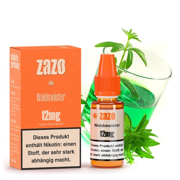 Waldmeister ELiquid 10mlvon Zazo Made in Germany - Smokkie | eine Marke der Smoke Smart GmbH