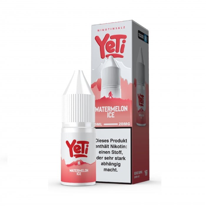 Watermelon Ice 10ml Nikotinsalzliquid WassermeloneFrische Yeti - Smokkie