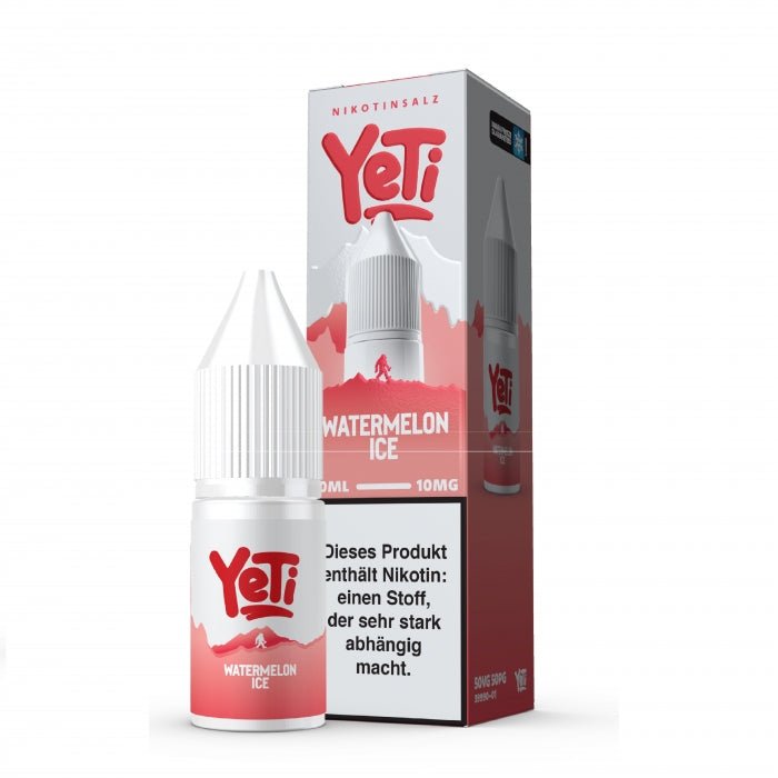 Watermelon Ice 10ml Nikotinsalzliquid WassermeloneFrische Yeti - Smokkie