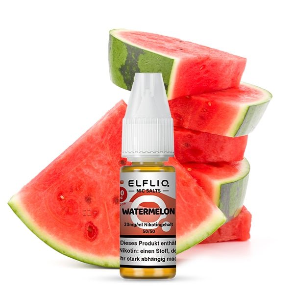 Watermelon Nikotinsalzliquid (Wassermelone) - Elfliq (ELFBAR) - Smokkie | eine Marke der Smoke Smart GmbH