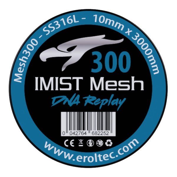 Wickeldraht SS316L V4A Premium Mesh Wire 30010 IMIST - Smokkie | eine Marke der Smoke Smart GmbH