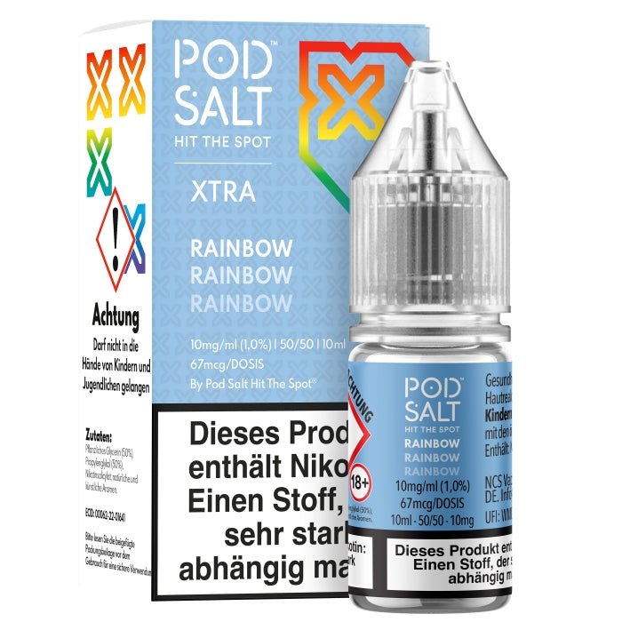 XTRA Rainbow Nikotinsalzliquid POD SALT - Smokkie | eine Marke der Smoke Smart GmbH