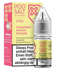 XTRA STRAWBERRY BANANA RHUBARB Nikotinsalzliquid POD SALT - Smokkie | eine Marke der Smoke Smart GmbH
